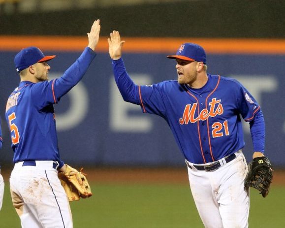 Duda's power surge lifts Mets to first victory