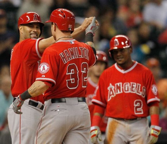 Angels crush three homers in 11-1 rout of Astros