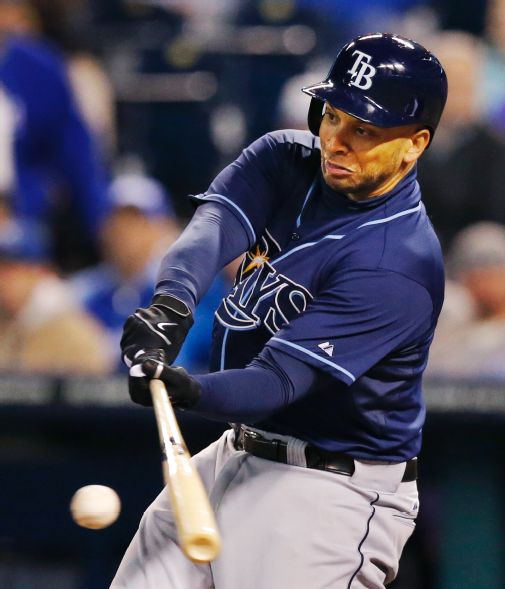 James Loney's 9th inning two-out go-ahead RBI single vs Royals (Video)