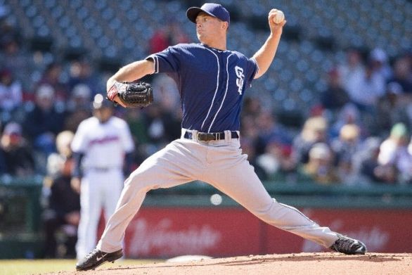 Padres split twin bill with Indians 2-1 behind Erlin