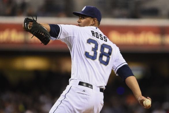 Ross, Padres beat Cain and Giants 2-1