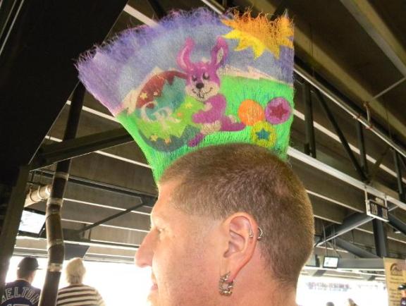 Rockies Mohawk Guy, Easter edition