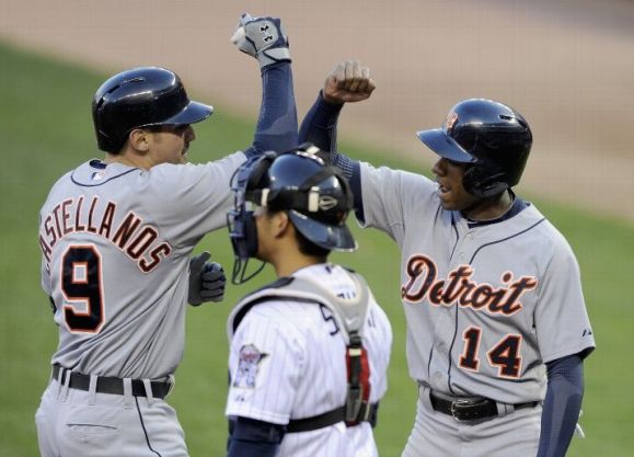 Tigers ride big 3rd inning to 10-6 win over Twins