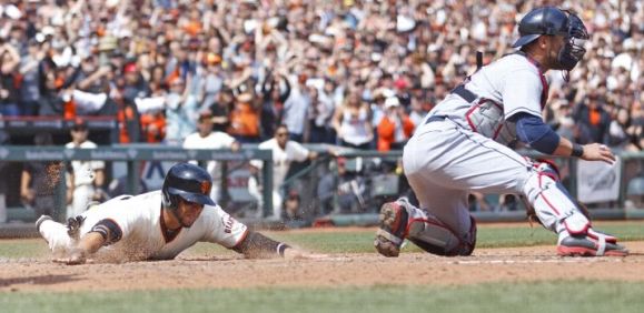 Giants rally past Indians 5-3