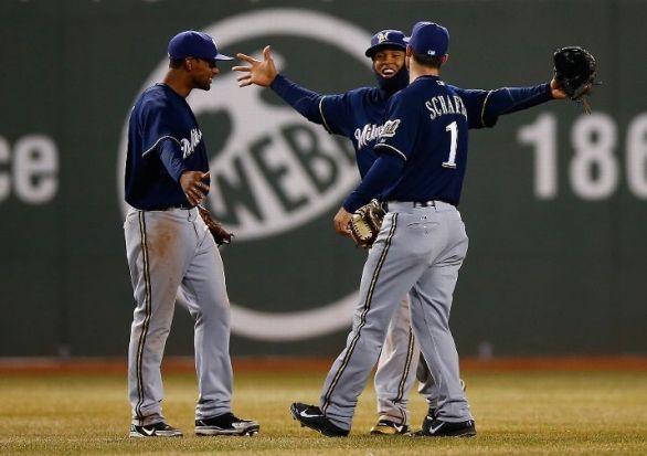 Brewers relinquish lead, eke out 7-6 win in 11 innings