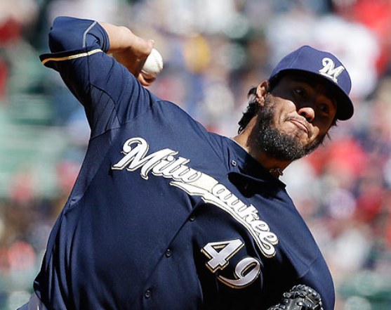 Gallardo, Brewers shut out Red Sox 4-0 to complete sweep