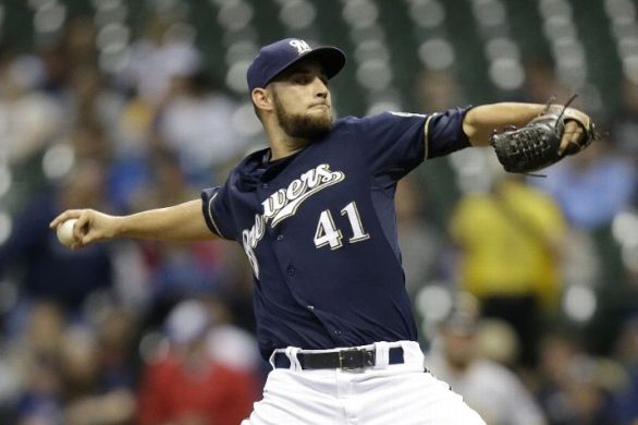 Battered Brewers beat Pirates, Cole 5-2