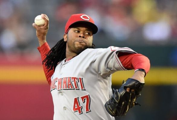 Cueto pitches Reds to 5-0 win over D-backs