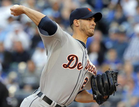 Porcello pitches Tigers to 8-2 win over Royals