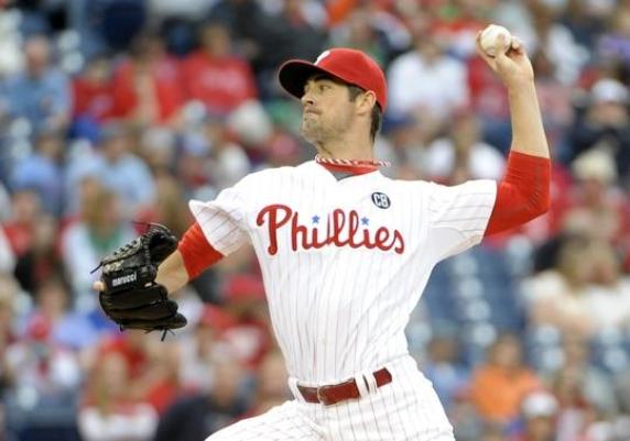 Hamels, Brown lead Phillies past Reds 12-1