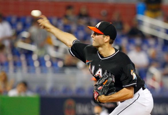 Turner leads Marlins past Brewers 2-1