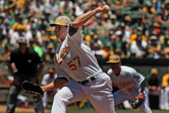 A's snap 4-game skid with 10-0 win over Tigers 