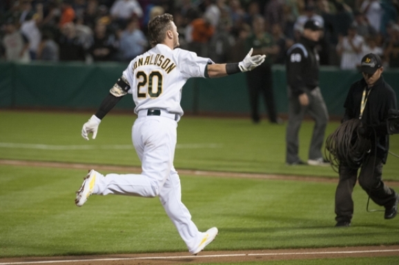 Donaldson's 3-run HR in 9th lifts A's over Tigers