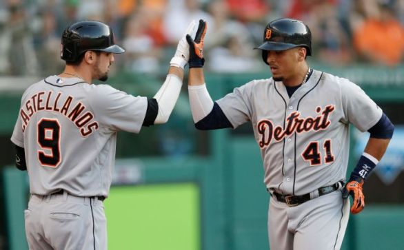 Victor Martinez's mammoth solo homer vs Indians (Video)
