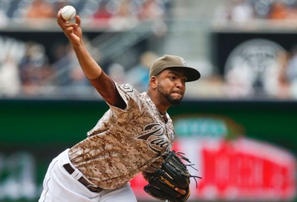Rookie Despaigne, Maybin lead Padres to 2-1 win
