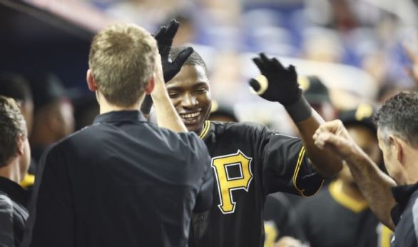 Polanco's first career HR lifts Pirates over Marlins in 13th 