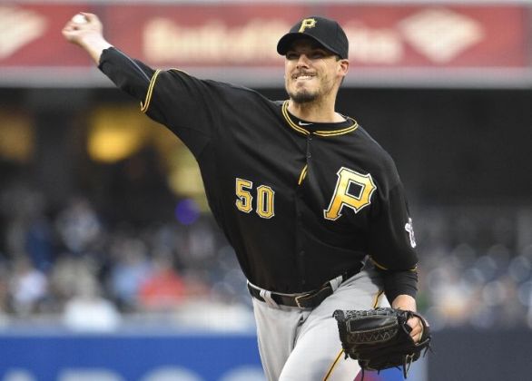 Pirates get 16 hits in 10-3 romp over Padres