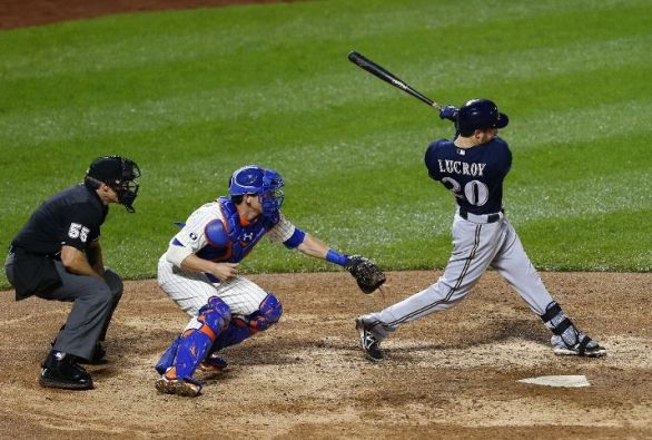 Lucroy's homer in 13th sends Brewers over Mets 5-1