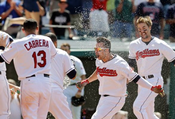 Swisher's grand slam in 10th gives Indians 5-3 win