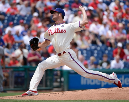 Hamels in fine form with 10 K's to beat Giants