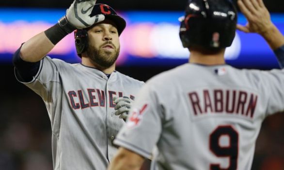 Indians score seven in seventh inning, rout Tigers 9-3