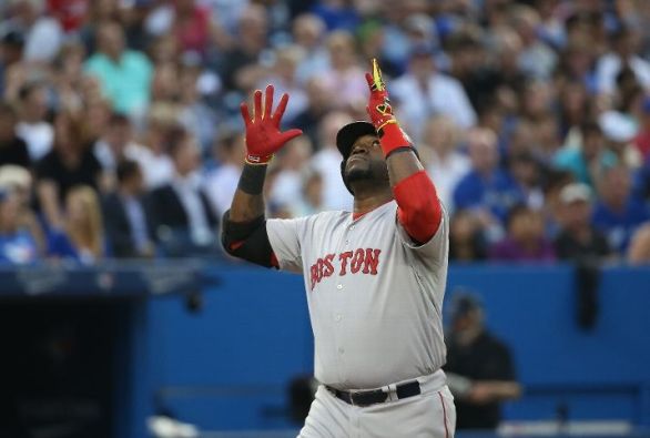 Ortiz homers twice, Red Sox rout Blue Jays 14-1