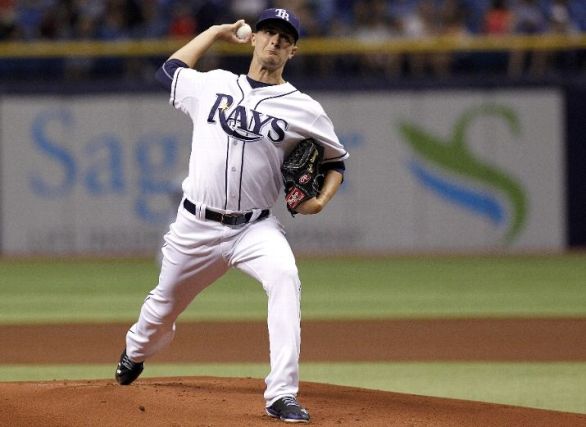 Odorizzi goes 7 strong, Rays beat Brewers 2-1