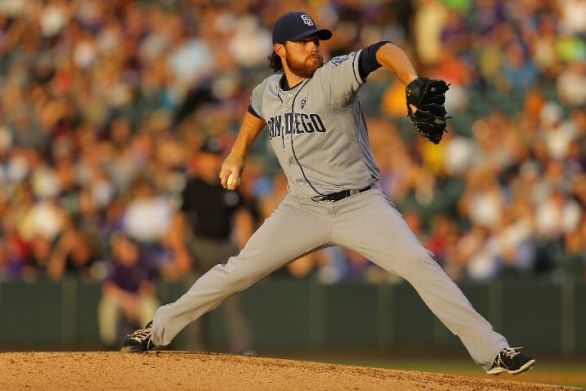 Kennedy pitches Padres past Rockies 6-1