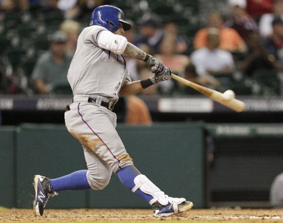 Rougned Odor's three-run homer vs Astros (Video)