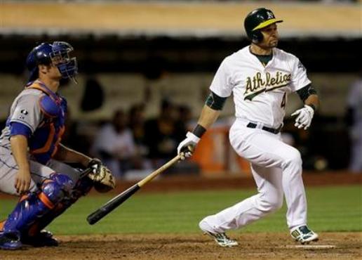 Coco Crisp's bases-clearing triple vs Mets (Video)
