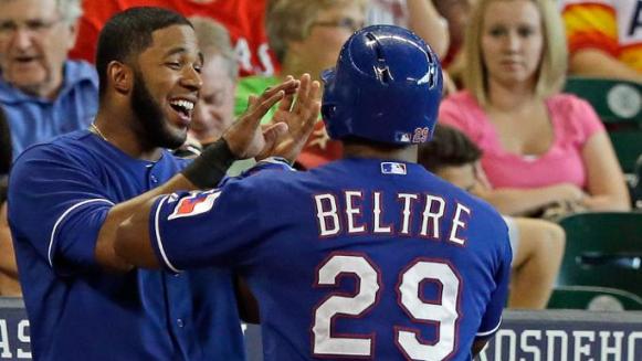 Beltre, Rangers power way past Astros
