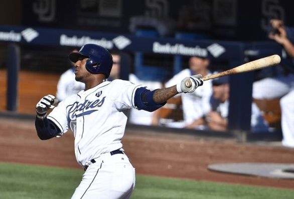 Liriano's first homer helps Padres beat Rockies