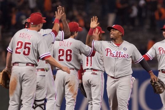 Utley lifts Phillies over Giants 5-3 in 10 innings 