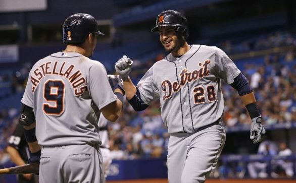 Tigers score 3 in 11th inning, then hold off Rays