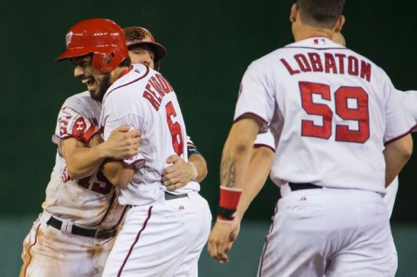 Nats win 9th in row on Rendon's walk-off pinch-hit single