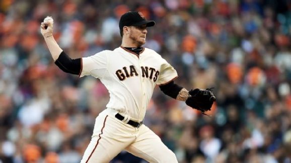 Jake Peavy agrees to a two-year, $24 million deal with Giants