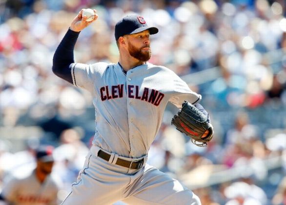 Indians agree to a five-year extension with Corey Kluber