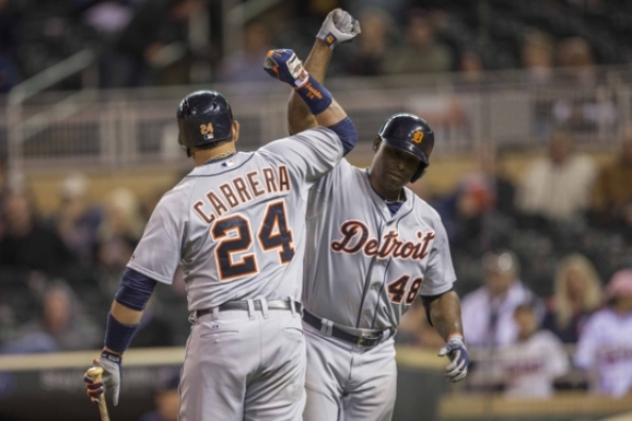 Hunter, Cabrera homer in 9th; Tigers top Twins 8-6