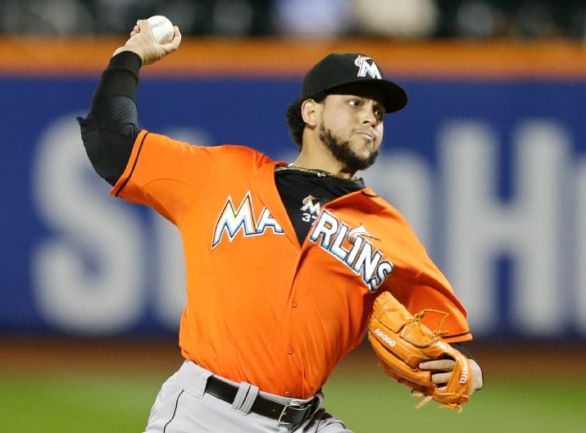 Alvarez pitches Marlins to 4-3 win over Mets