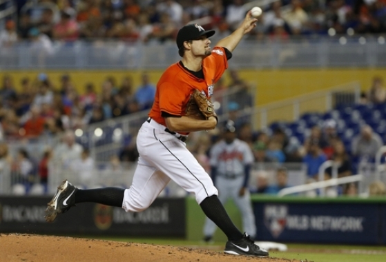 Hand's spot start helps Marlins keep pace in race