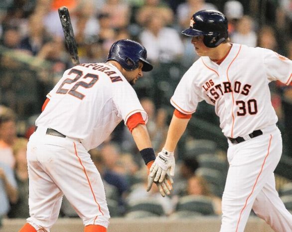 Astros hit 5 HRs, stop Mariners from moving up in wild-card chase