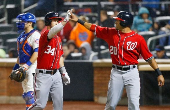 Harper, Nats rout Mets 10-3 to close in on NL East