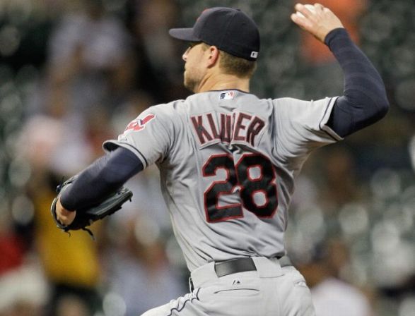 Kluber strikes out 14, Indians top Astros 4-2