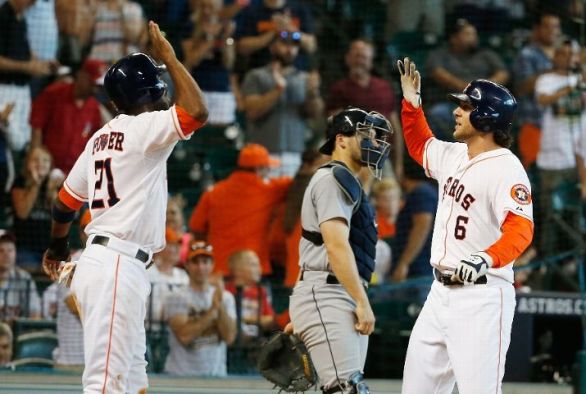 Marisnick's homer leads Astros over Seattle 8-3