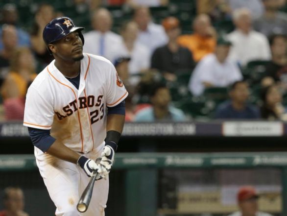 Carter's 2 homers lead Astros over Angels 4-1