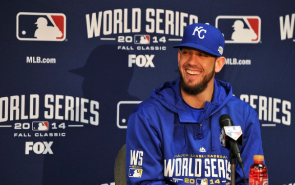 James Shields passed kidney stone during ALCS