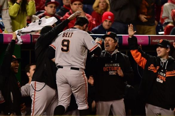 Belt's HR in 18th lifts Giants over Nats, lead 2-0