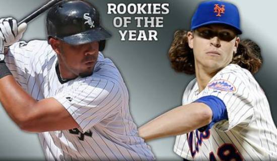 Jose Abreu, Jacob deGrom named Rookies of the Year