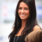 Kristen Dee, Girlfriend of James Hinchcliffe, Andretti Autosport Honda