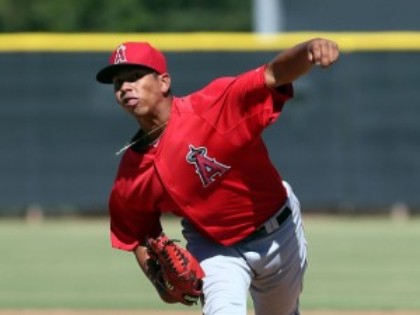Braves acquire promising lefty Sanchez from Angels